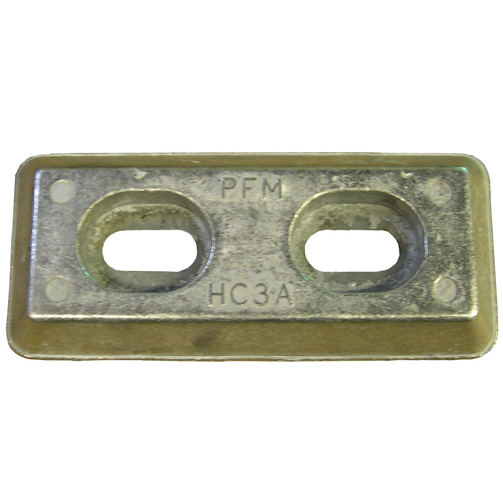 Performance Metals HC3A Hull Anode - Aluminum — marine anodes
