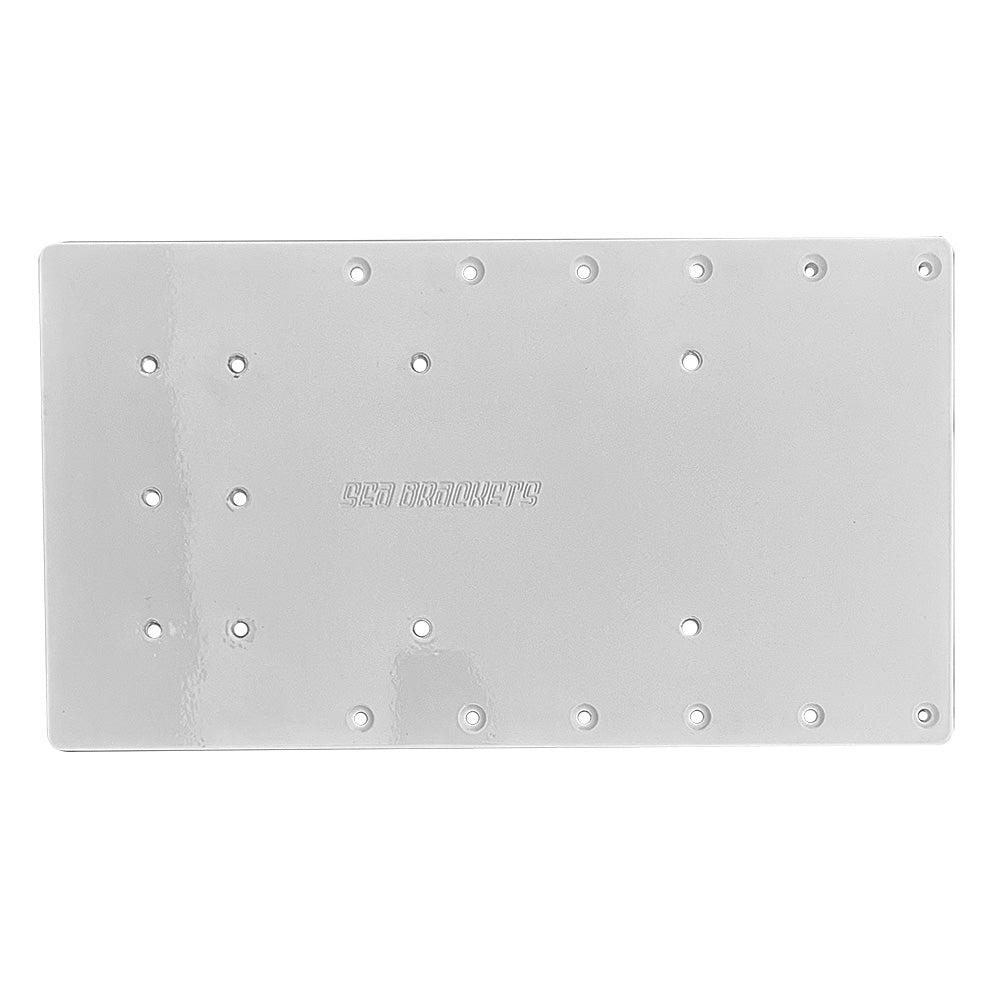 Sea Brackets 18" Straight Trolling Motor Plate f/Minn Kota Quest — marine trolling motor accessories
