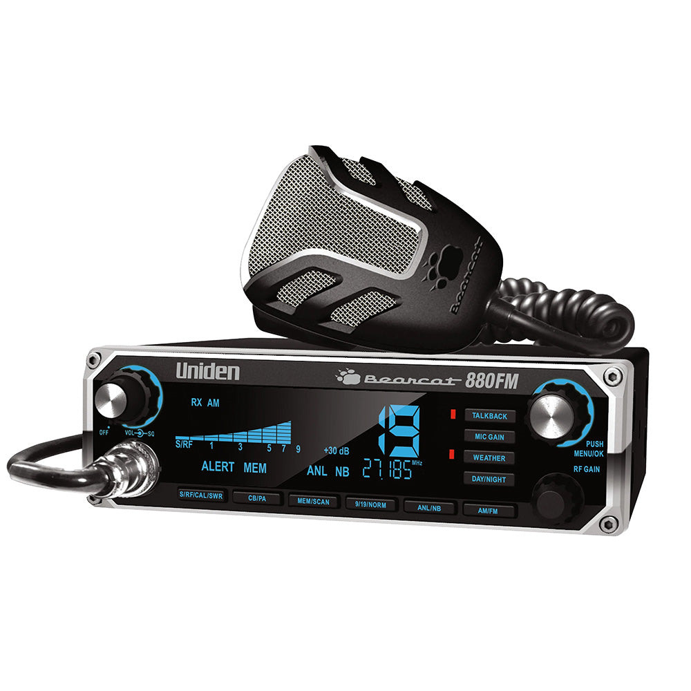 Uniden Bearcat 880FM CB Radio w/AM/FM — marine cb radios
