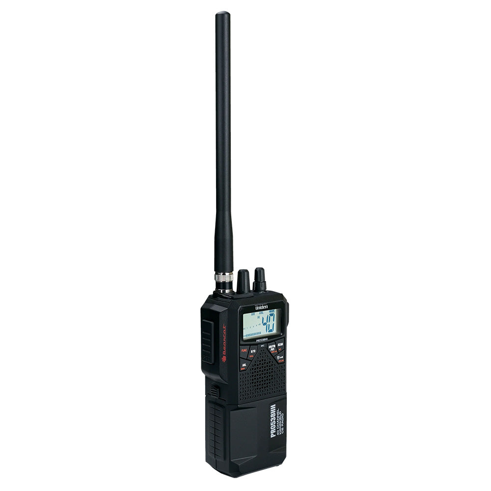 Uniden PRO538HHFM Handheld CB Radio w/AM/FM — marine cb radios