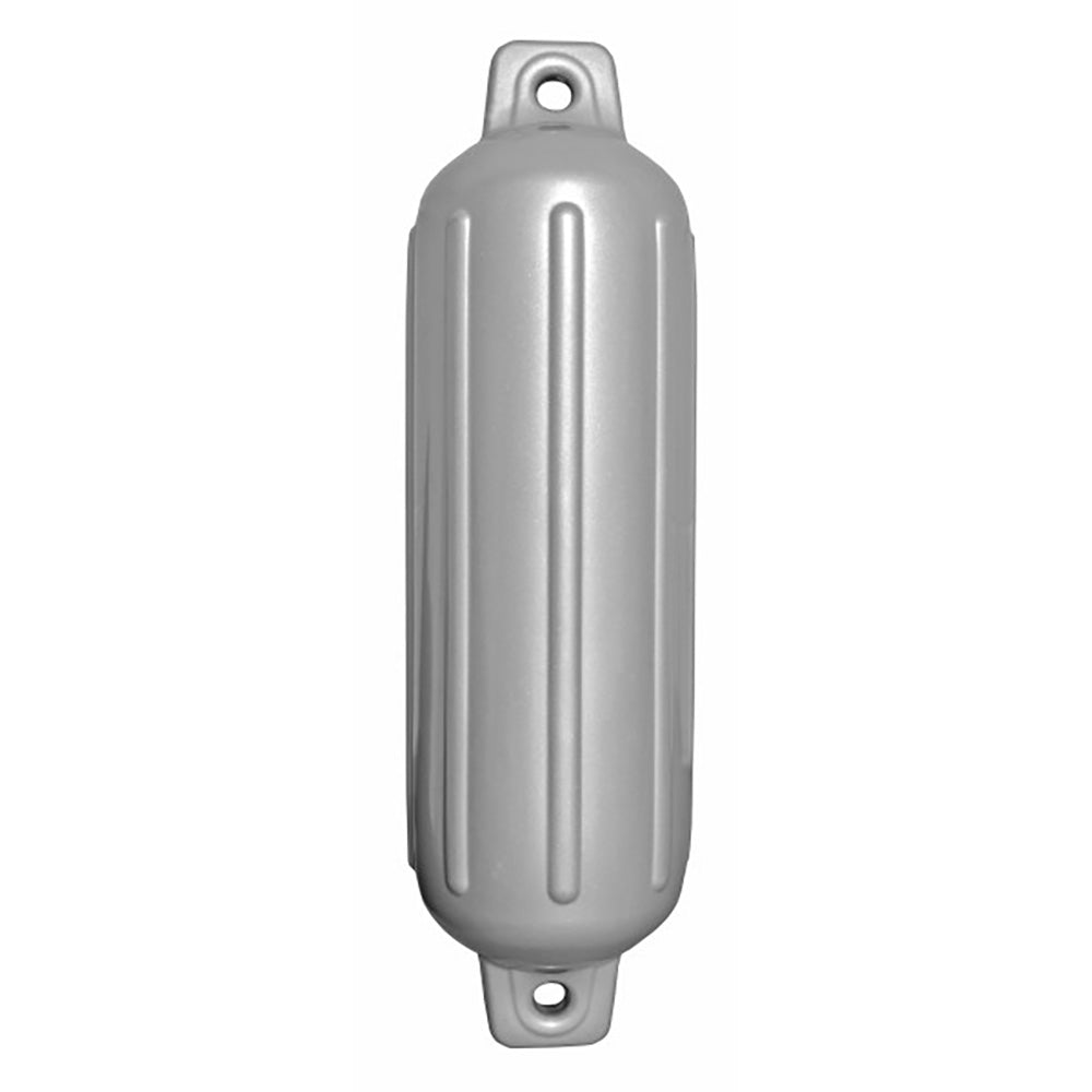 Taylor Made Storm Gard™ 5.5" x 20" Inflatable Vinyl Fender - Silver Mist — marine fenders