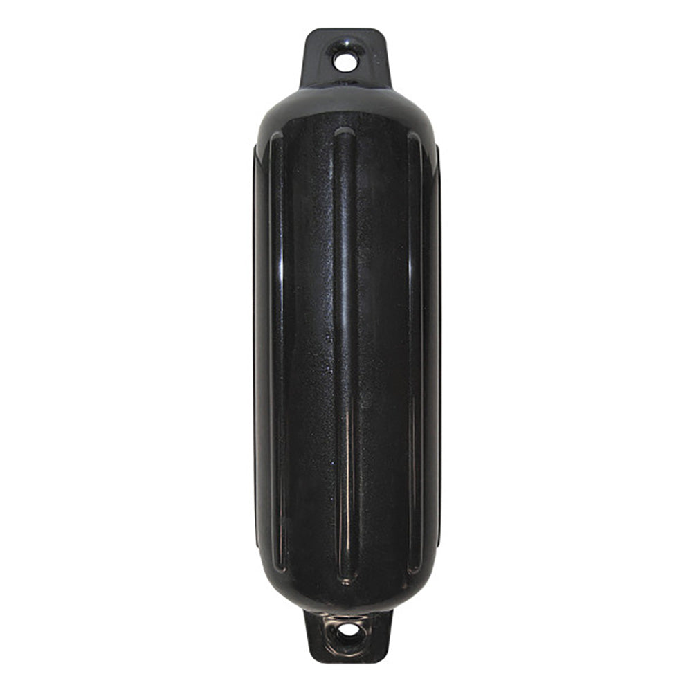 Taylor Made Storm Gard™ 5.5" x 20" Inflatable Vinyl Fender - Onyx Black — marine fenders