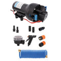 Jabsco HotShot HD5 Heavy Duty Washdown Pump Kit w/25' HoseCoil - 12V - 5GPM - 70PSI — marine washdown / pressure pumps