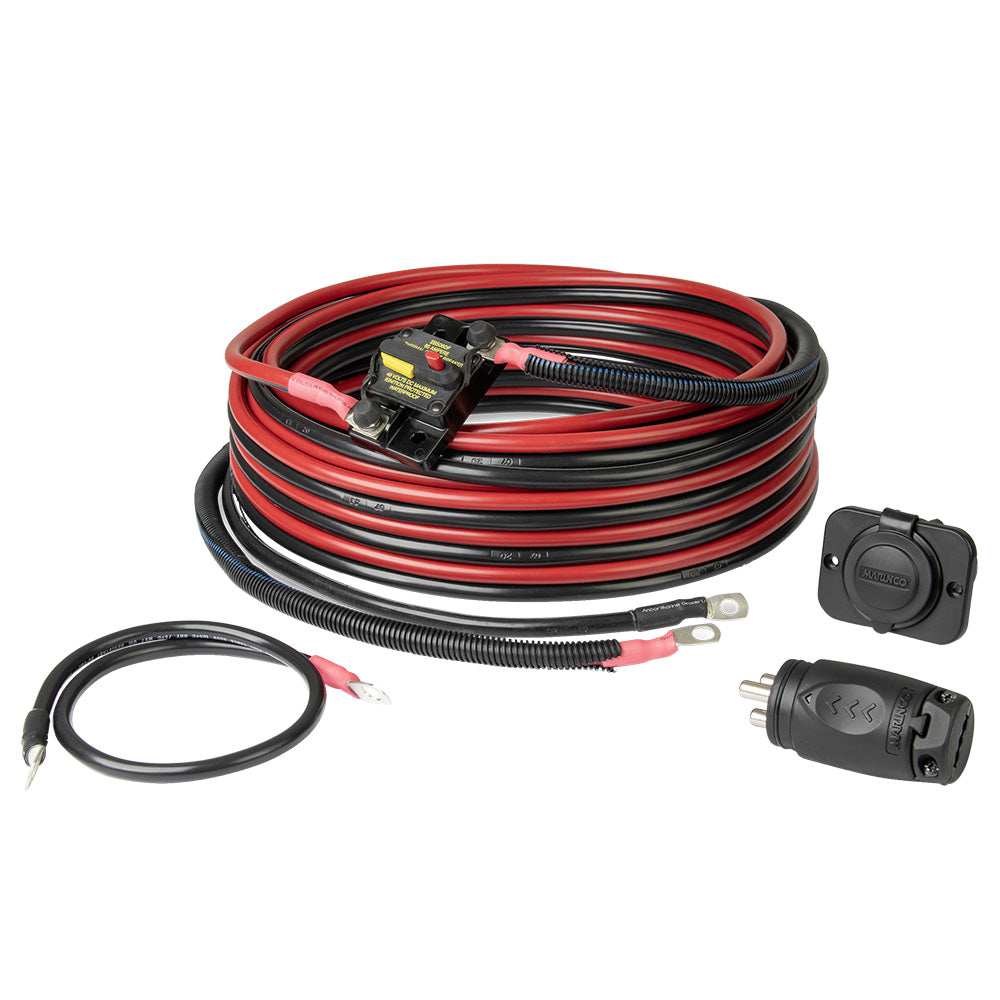 Marinco 24V Trolling Motor Wiring Kit w/70A Plug & Receptacle — marine accessories