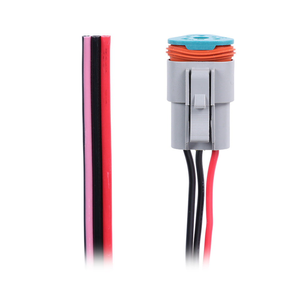 Garmin Power Flying Lead w/Water-Resistant 3-Way Plug — marine accessories