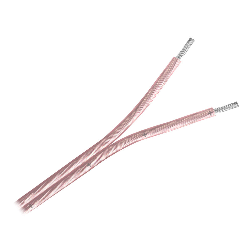 Pacer Clear 16/2 AWG Two Conductor Speaker Wire - 250' — marine wire