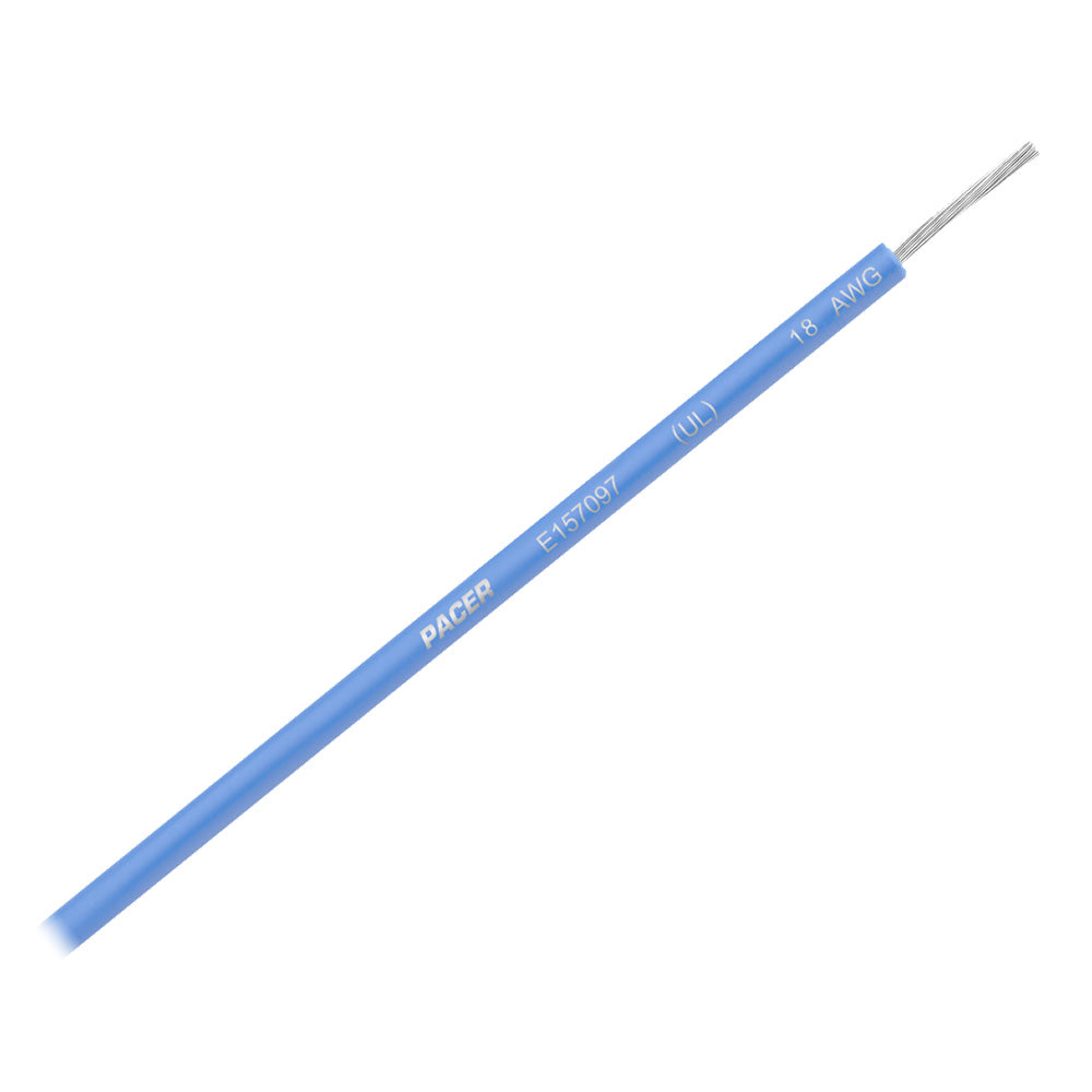 Pacer Blue 18 AWG UL Marine Wire - 35' — marine wire