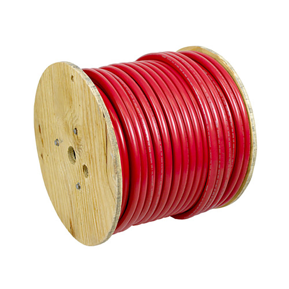 Pacer Red 1/0 AWG Battery Cable - 250' — marine wire