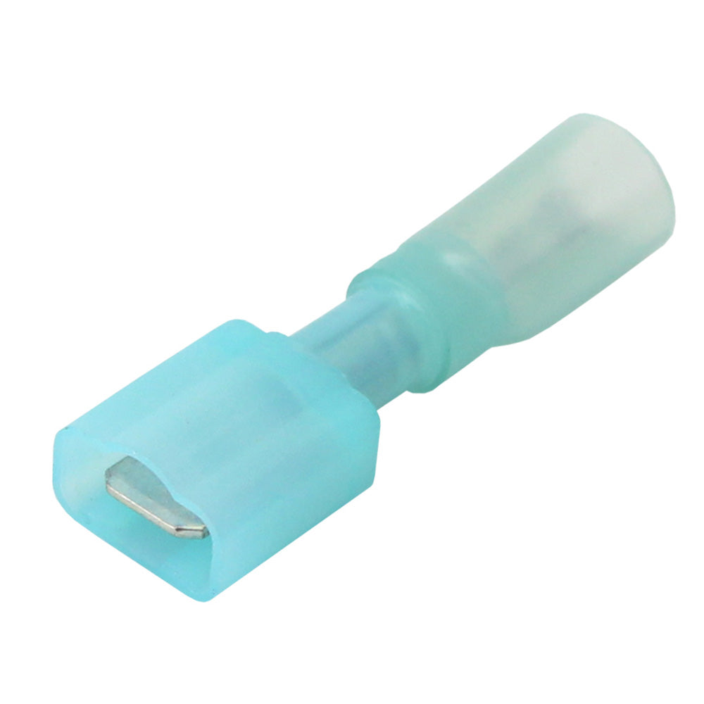 Pacer 16-14 AWG Fully-Insulated Male Disconnect Terminal - Blue - 25 Pack — marine terminals