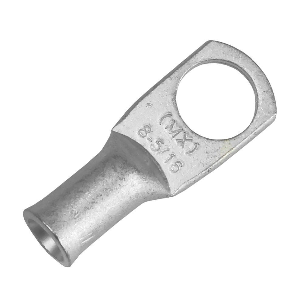Pacer Tinned Lug 8 AWG - 5/16" Stud Size - 10 Pack — marine terminals
