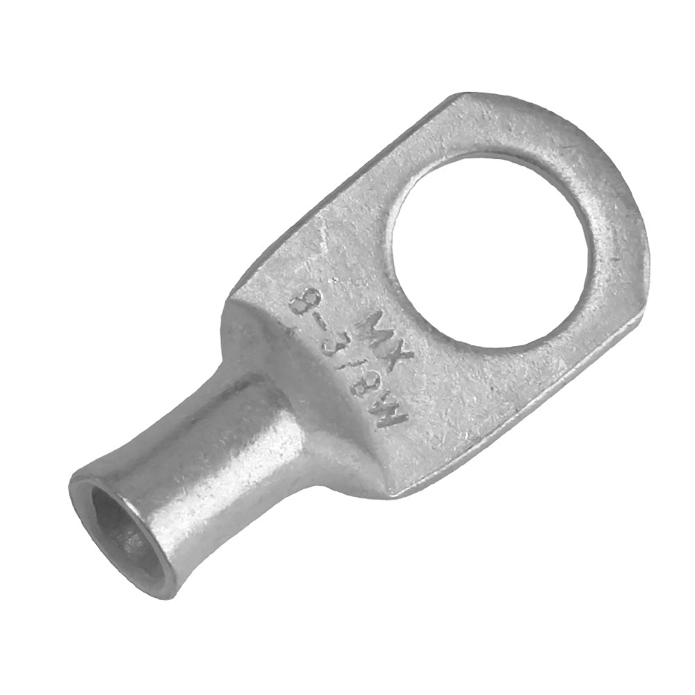 Pacer Tinned Lug 8 AWG - 3/8" Stud Size - 10 Pack — marine terminals