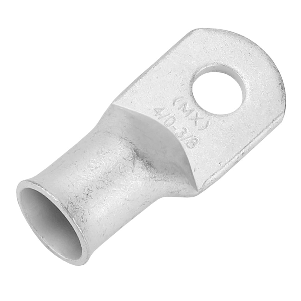 Pacer Tinned Lug 4/0 AWG - 3/8" Stud Size - 10 Pack — marine terminals
