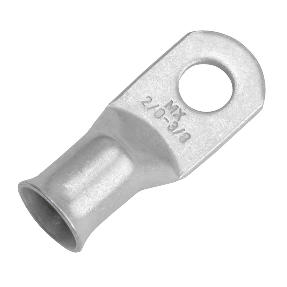 Pacer Tinned Lug 2/0 AWG - 3/8" Stud Size - 10 Pack — marine terminals