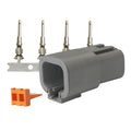 Pacer DTP Deutsch Receptacle Repair Kit - 14-12 AWG (4 Position) — marine terminals
