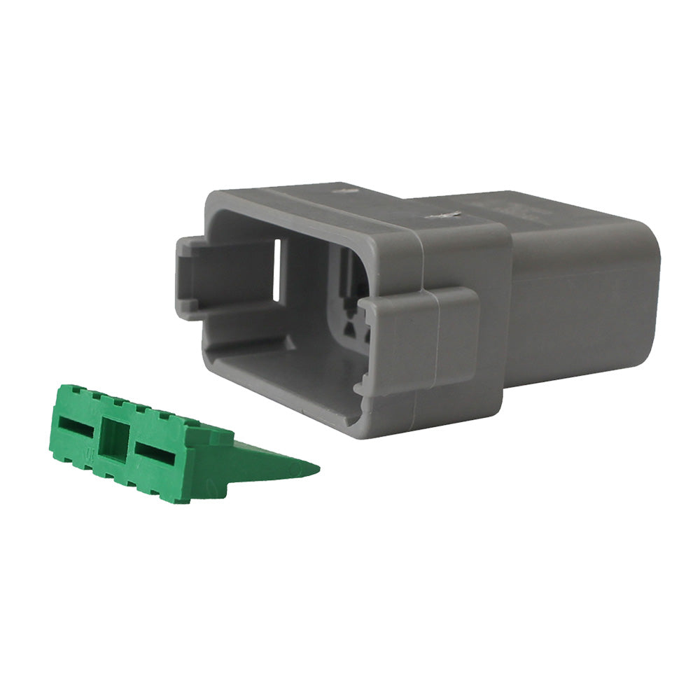 Pacer Deutsch DT Receptacle & Wedge Lock Kit - 12 Position - 5 Pack — marine terminals