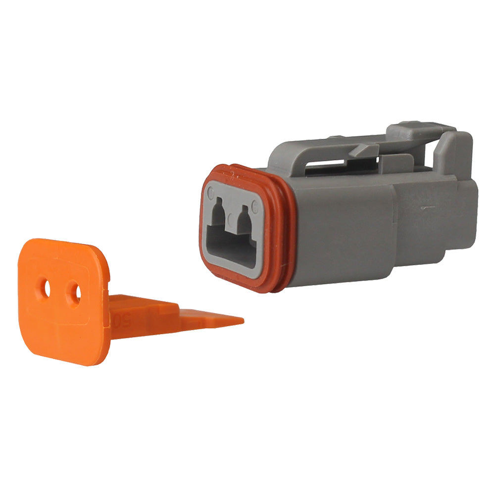 Pacer Deutsch DT Plug & Wedge Lock Kit - 2 Position - 10 Pack — marine terminals