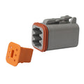 Pacer Deutsch DT Plug & Wedge Lock Kit - 6 Position - 5 Pack — marine terminals