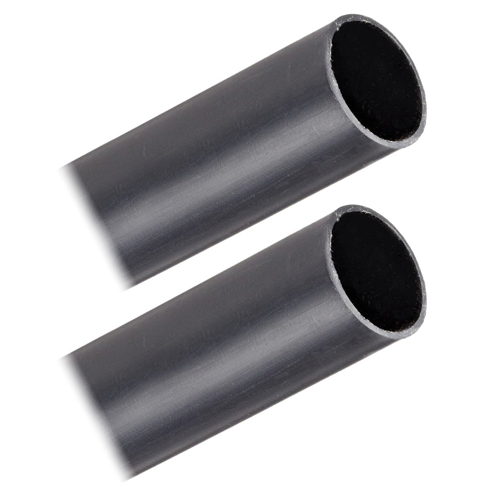 Pacer Battery Cable Heavy Wall Heat Shrink Tubing - 1" x 12" - Black (2-Pieces) — marine wire management