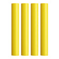 Pacer Battery Cable Heat Shrink Tubing - 3/4" x 12" - Yellow (4-Pieces) — marine wire management