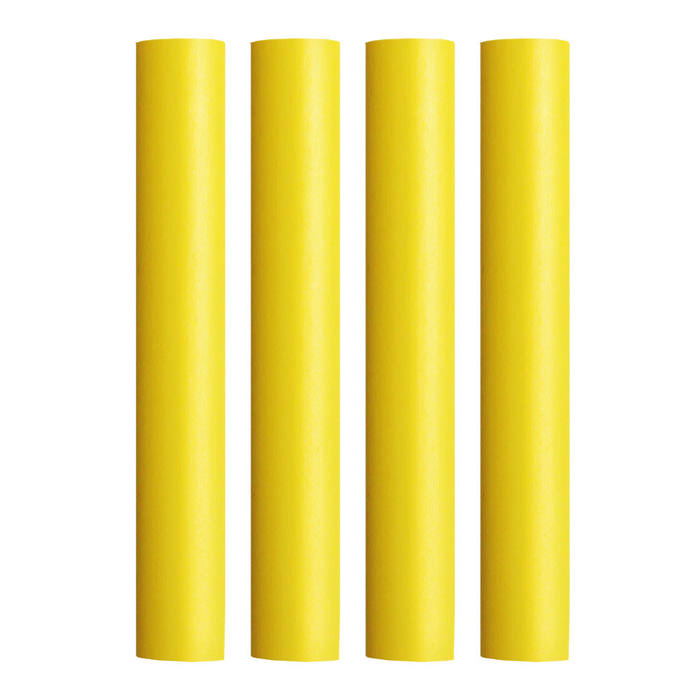 Pacer Battery Cable Heat Shrink Tubing - 3/4" x 12" - Yellow (4-Pieces) — marine wire management