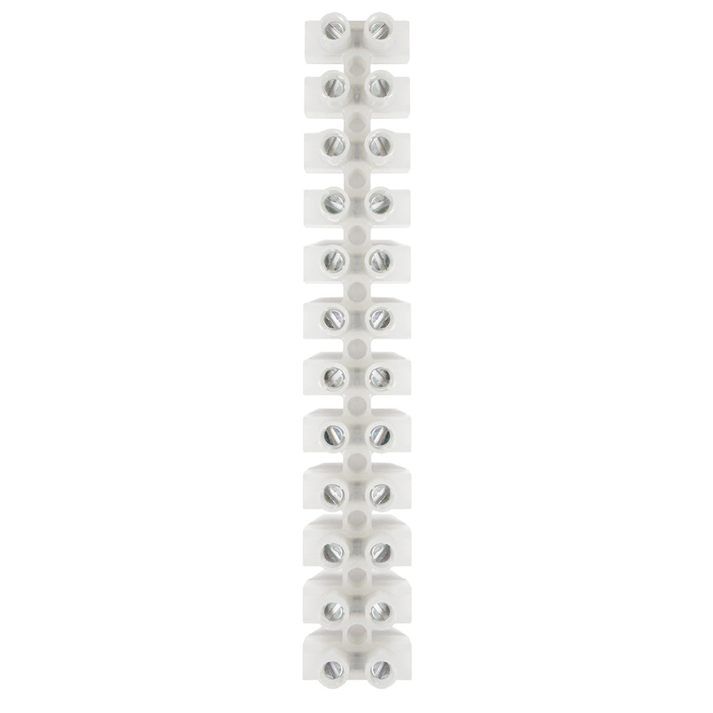 Pacer 40A Euro Style Terminal Block - 12 Positions - 5 Pack — marine terminals