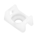 Pacer Screw Down Cable Tie Mount - #8 Screw Mount Method - Natural Color - 100 Pack — marine wire management