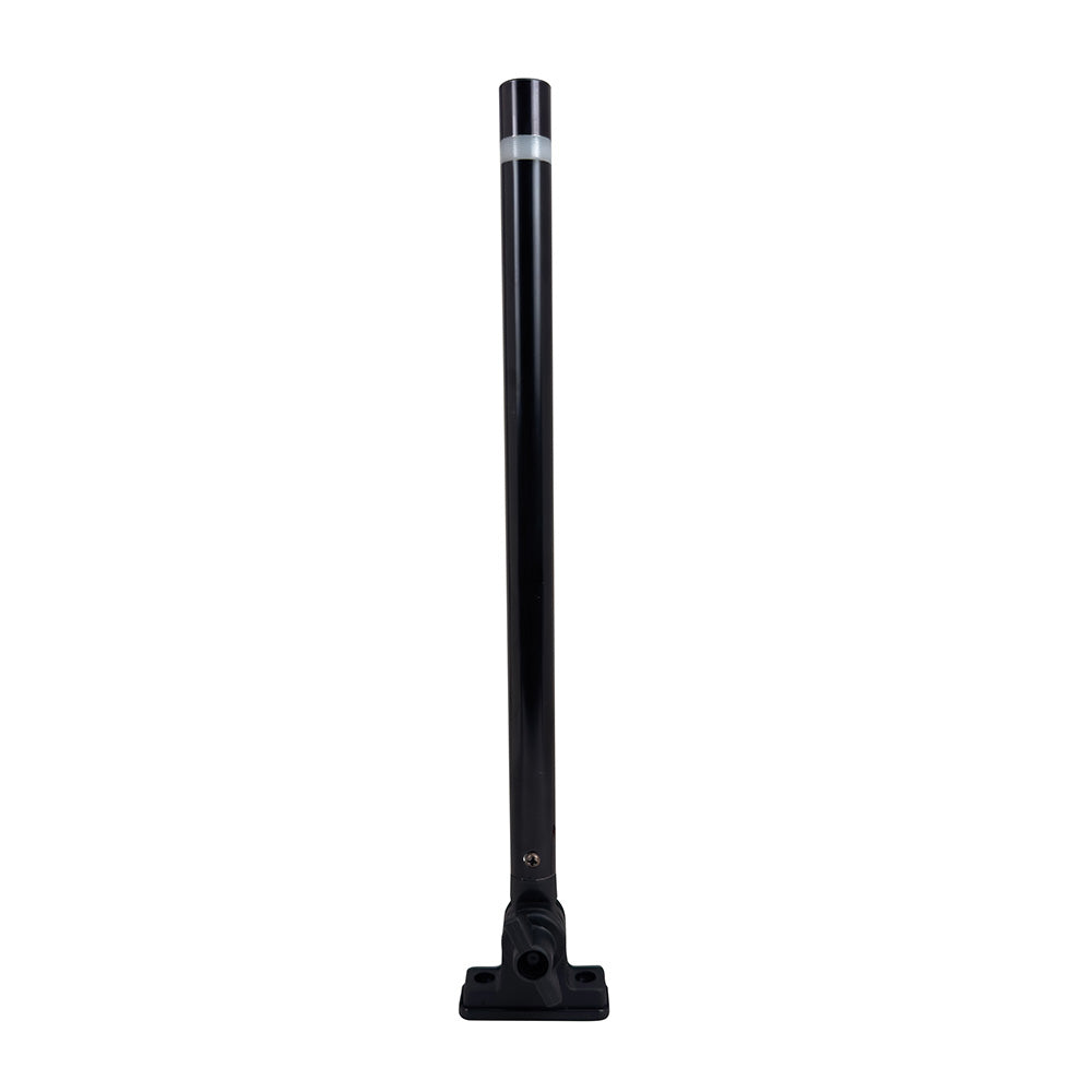Perko 24" Folding Mount Pole Light - Black — marine navigation lights