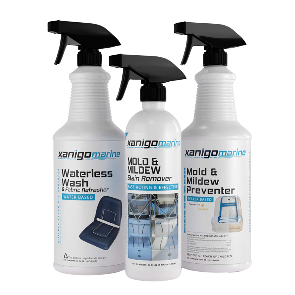 Xanigo Marine Ultimate Vinyl Boat Seat Care Kit — marine cleaning