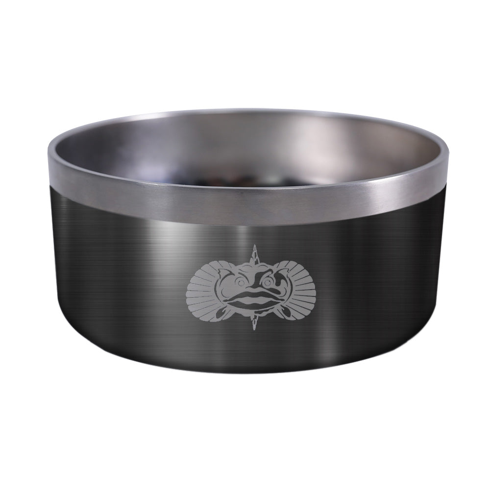 Toadfish Non-Tipping Dog Bowl - Graphite — marine outdoor