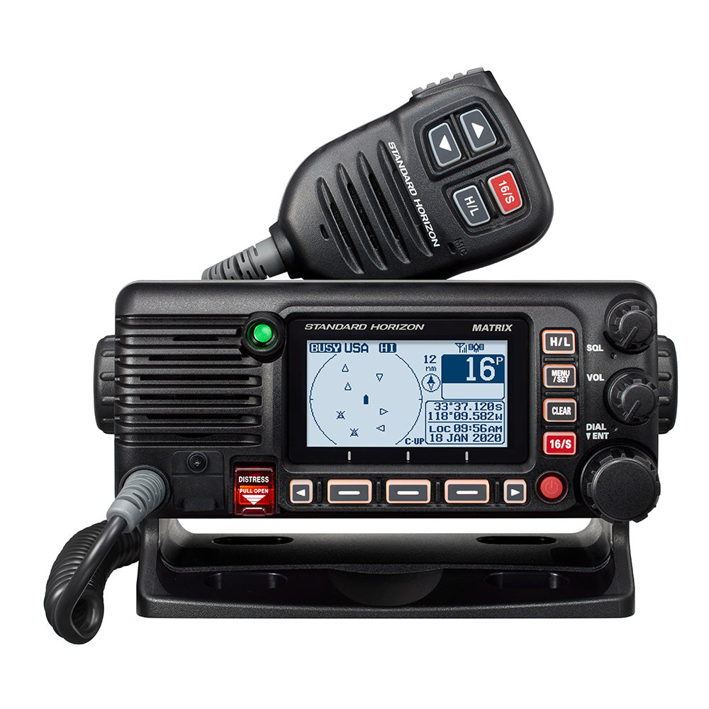 Standard Horizon GX2410GPS 25W VHF w/GPS, AIS, N2K & Hailer — marine vhf - fixed mount