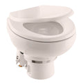 Dometic MasterFlush MF 7120 - Bone - Electric Macerating Toilet w/Orbit Base & Slow Close Seat - Freshwater - 12V — marine marine sanitation