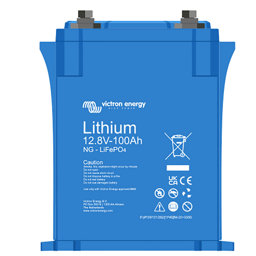 Victron Energy Victron Lithium Battery 12VDC 100Ah NG Smart LifePO4 — marine batteries