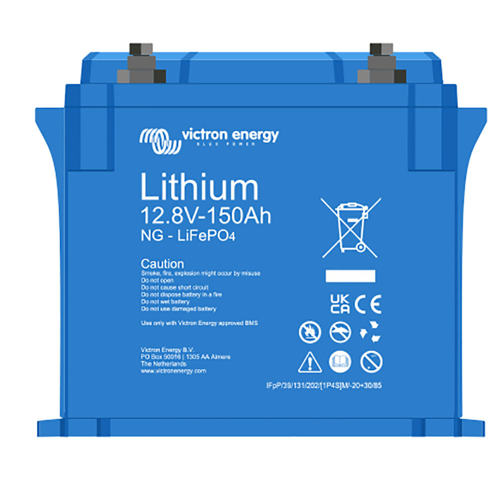 Victron Energy Victron Lithium Battery 12VDC 150Ah NG Smart LifePO4 — marine batteries