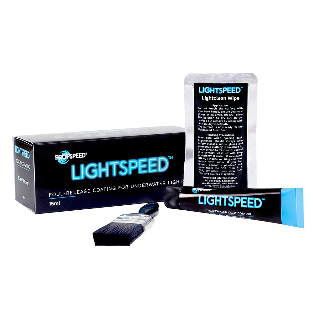 Propspeed Lightspeed Light Foul-Release Coating Covers Approximately 4 Lights Underwater Lights — marine accessories