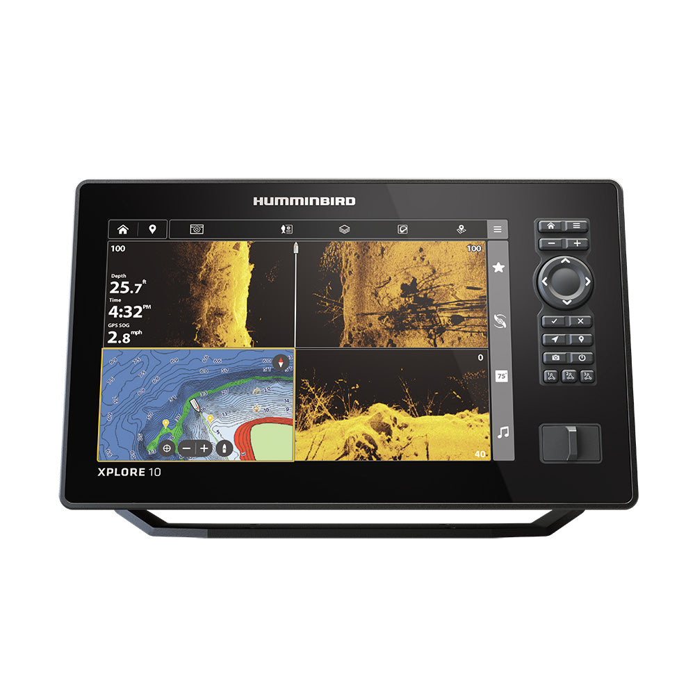 Humminbird XPLORE 10 CMSI+ — marine gps - fishfinder combos