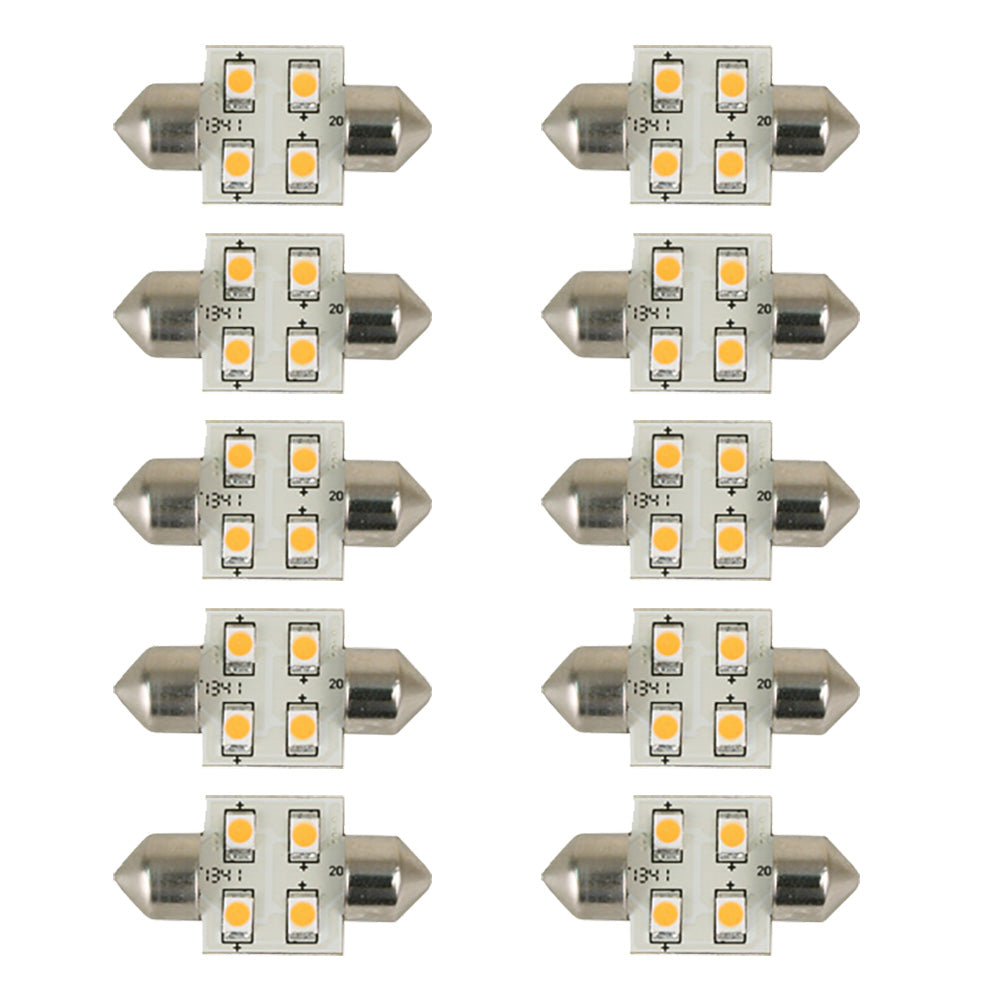 Scandvik 41175 Bulb Cool White *10-Pack — marine bulbs