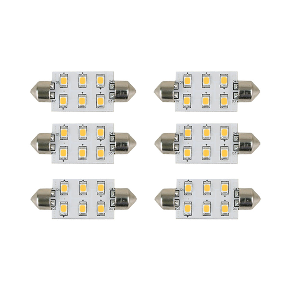 Scandvik 41162 Bulb Warm White *6-Pack — marine bulbs