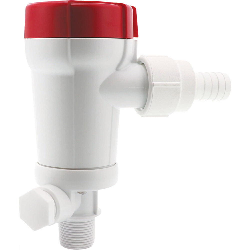 Rule 800 GPH Livewell Pump Straight Seacock Inlet — marine livewell pumps