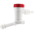 Rule 500 GPH Livewell Pump Angled Thru-Hull Inlet — marine livewell pumps