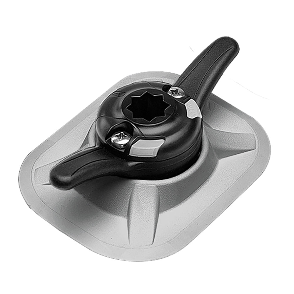 RAILBLAZA CleatPort RIBMount w/3M - Grey — marine paddlesports