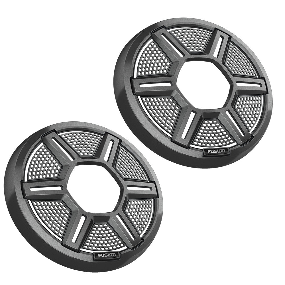 Fusion Apollo™ 6.5" Shielded Grey Speaker Grilles (Pair) — marine accessories