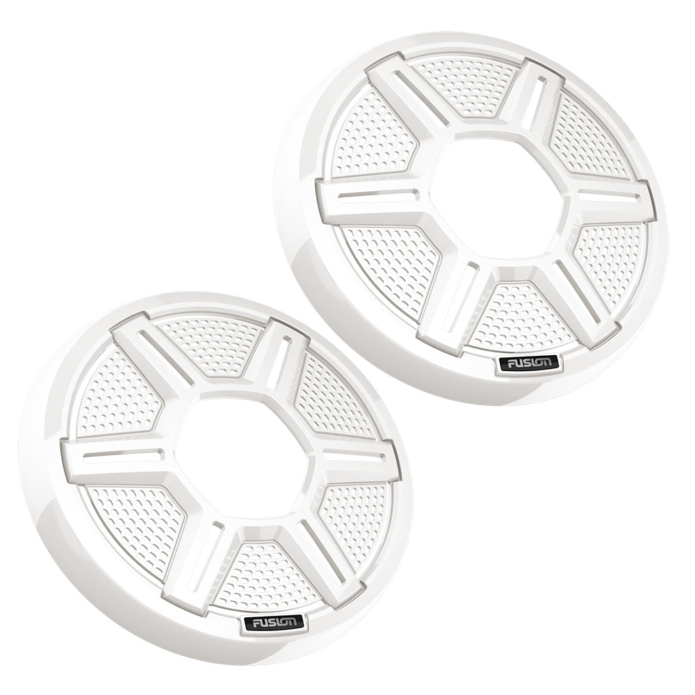Fusion Apollo™ 6.5" Shielded White Speaker Grilles (Pair) — marine accessories
