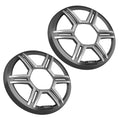 Fusion Apollo™ 6.5" Sports Grey Speaker Grilles (Pair) — marine accessories