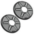 Fusion Apollo™ 7.7" Shielded Grey Speaker Grilles (Pair) — marine accessories