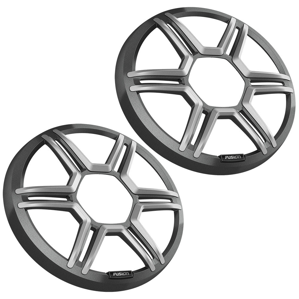 Fusion Apollo™ 8.8" Sports Grey Speaker Grilles (Pair) — marine accessories