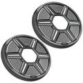 Fusion Apollo™ 8.8" Shielded Grey Speaker Grilles (Pair) — marine accessories