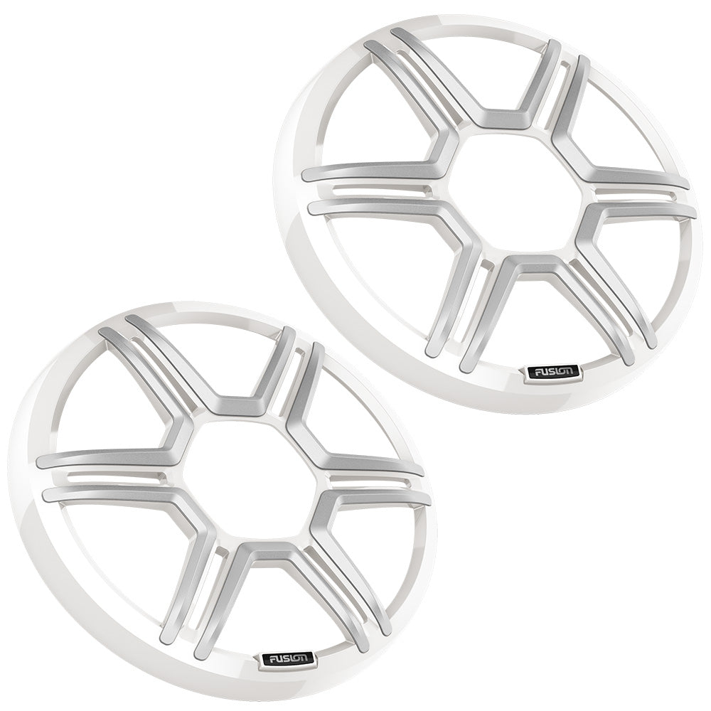 Fusion Apollo™ 8.8" Sports White Speaker Grilles (Pair) — marine accessories