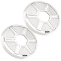 Fusion Apollo™ 8.8" Shielded White Speaker Grilles (Pair) — marine accessories