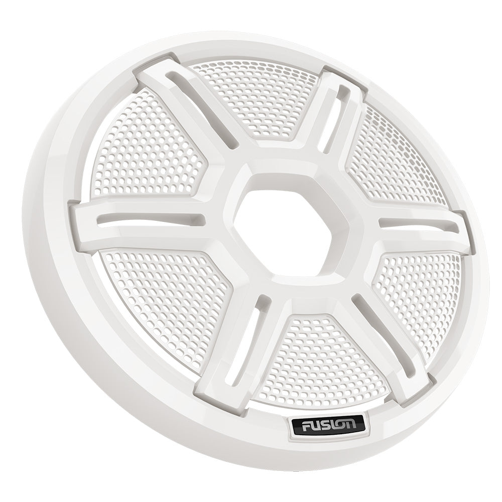 Fusion Apollo™ 10" Shielded White Subwoofer Grille — marine accessories