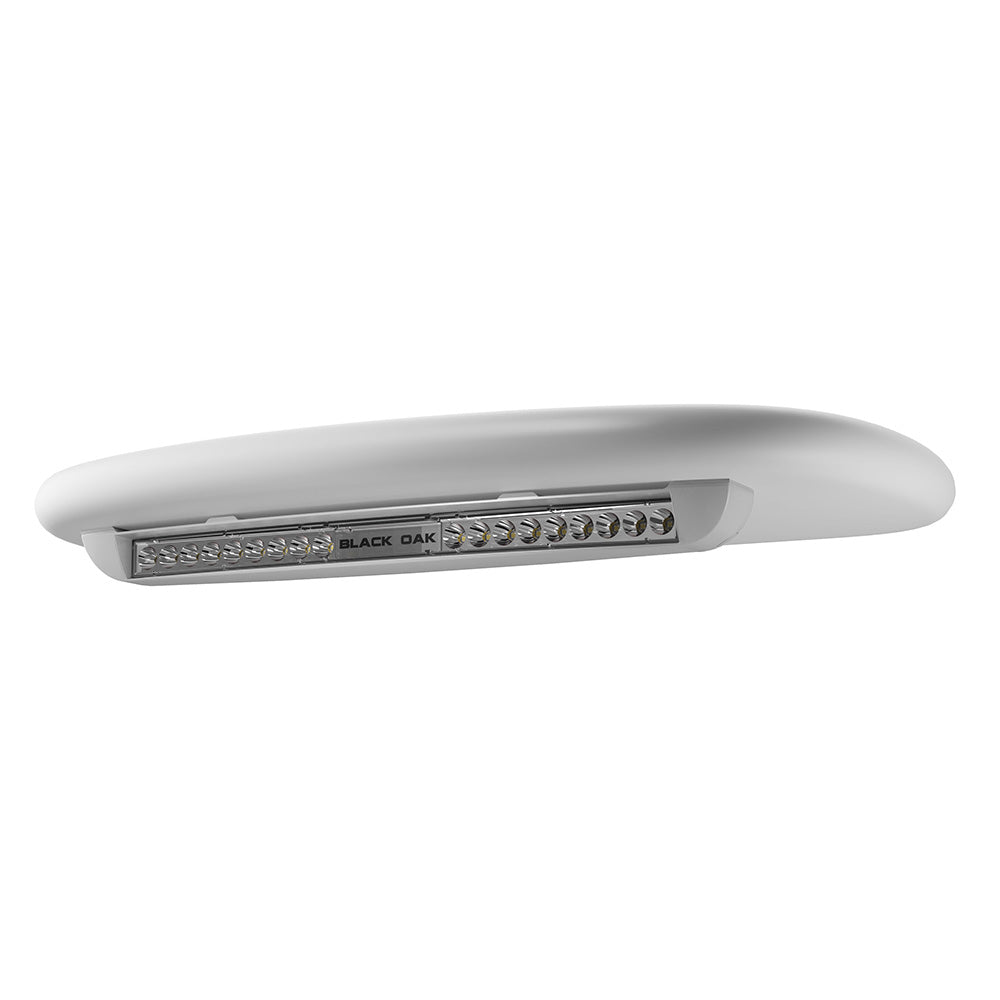 Black Oak LED Black Oak Low Profile Marine Bar - Spot - Undermount - White — marine light bars